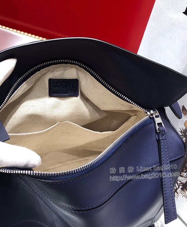 LOEWE經典爆款包包 羅意威中號Puzzle幾何拼接手提斜挎包 10171  tcl1150